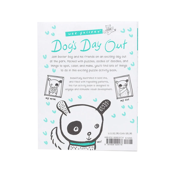ACTIVITY BOOK // DOG'S DAY OUT : A DRAWING AND COLOURING BOOK
