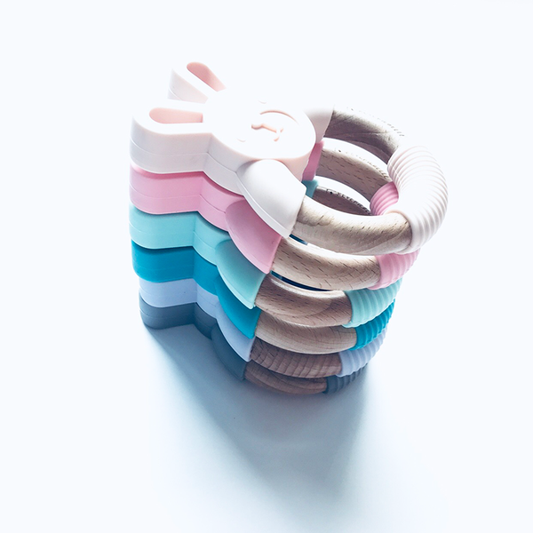 TEETHER // BUNNY -  COTTON CANDY