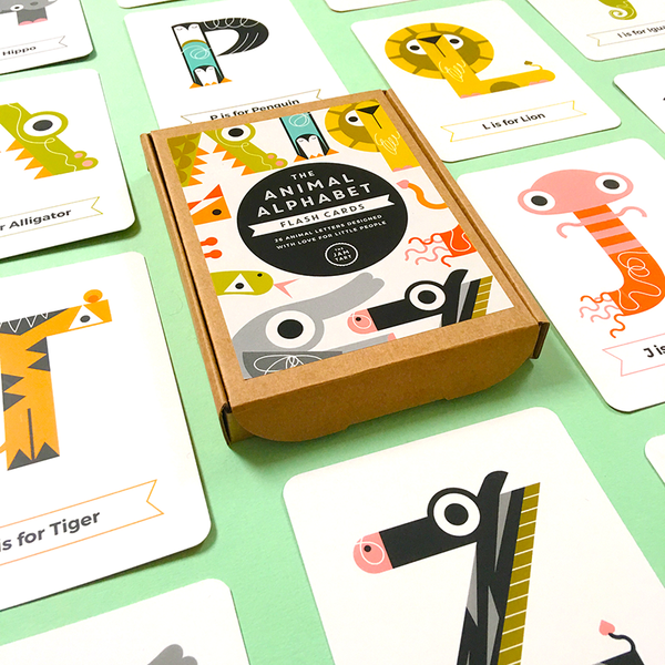 ALPHABET FLASH CARDS // COLOURS