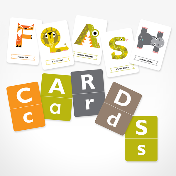 ALPHABET FLASH CARDS // COLOURS