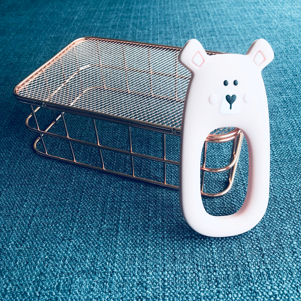 TEETHER // BEAR (PINK)