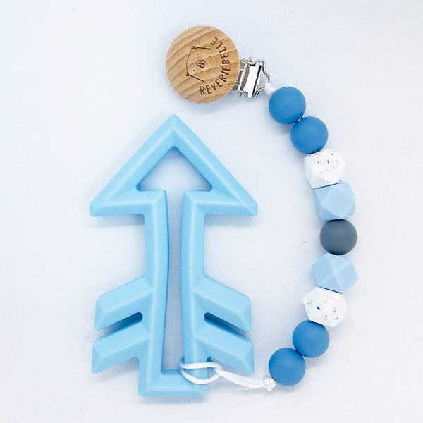 TEETHER SET // ARROW - BLUE