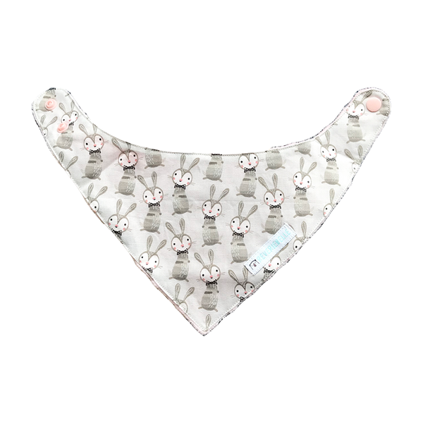 BANDANA BIB // BUNNIES