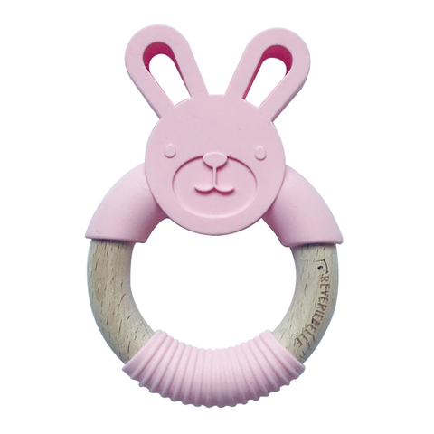 TEETHER // BUNNY -  COTTON CANDY