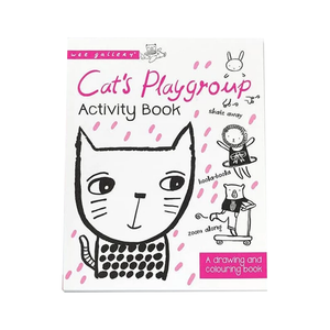 ACTIVITY BOOK // CAT'S PLAYGROUP : A DRAWING AND COLOURING BOOK