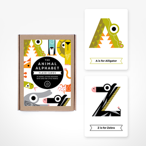 ALPHABET FLASH CARDS // COLOURS