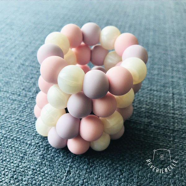TEETHING RING // COTTON CANDY (MINI)