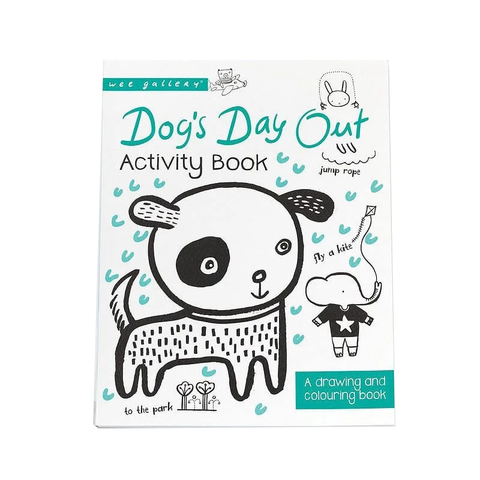 ACTIVITY BOOK // DOG'S DAY OUT : A DRAWING AND COLOURING BOOK