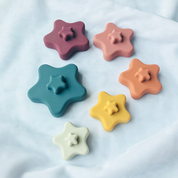 SILICONE STACKER // STAR - FESTIVE