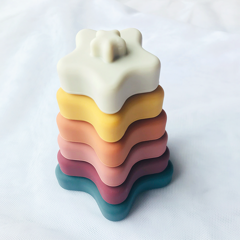 SILICONE STACKER // STAR - FESTIVE
