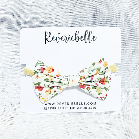 FLEUR BOW // WHITE