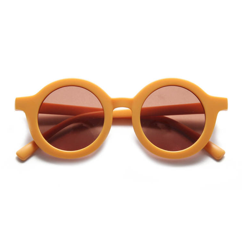KIDS SUNNIES // ROUND - HONEY