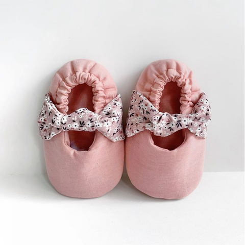 MINI SHOES // LA FLEUR IN PINK
