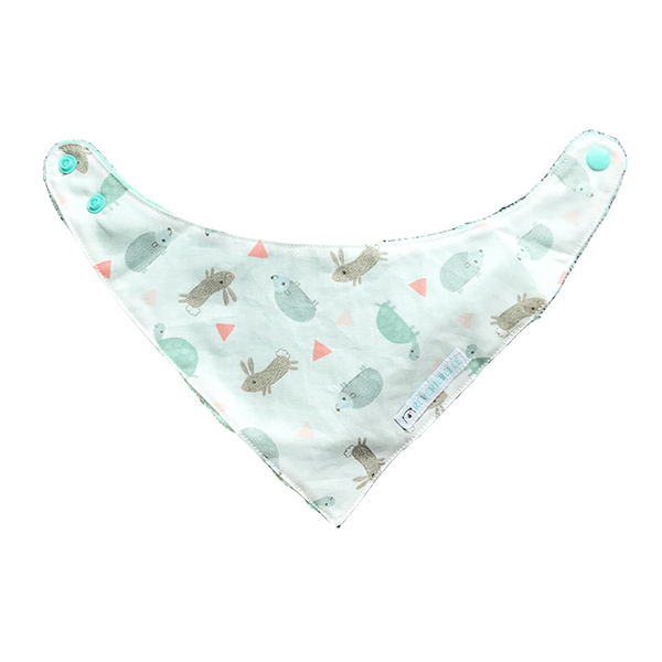 BANDANA BIB // LITTLE ANIMAL FRIENDS