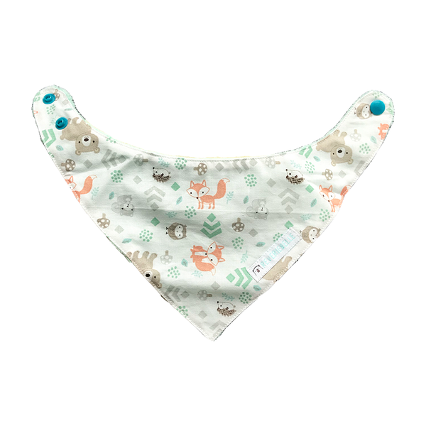 BANDANA BIB // LITTLE FOREST ANIMALS