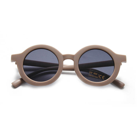 KIDS SUNNIES // ROUND - MOCHA