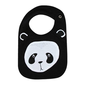 DROOL BIB // MONOCHROME - PANDA