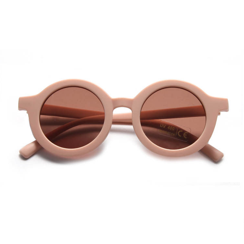 KIDS SUNNIES // ROUND - PEACHY