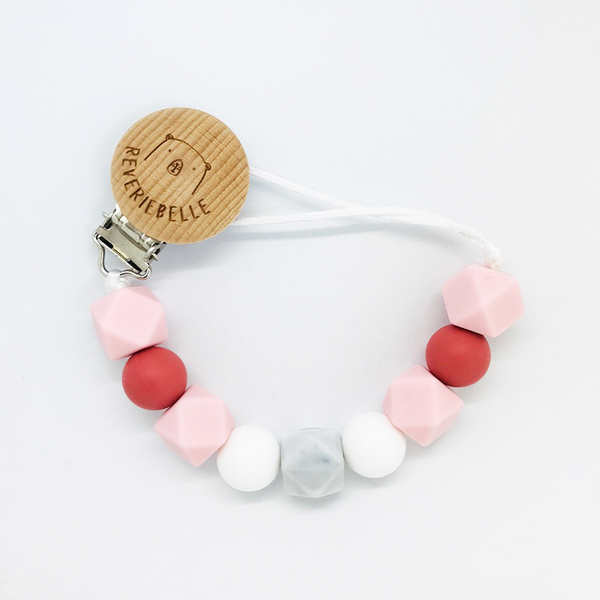 TEETHER SET // ARROW - PINK