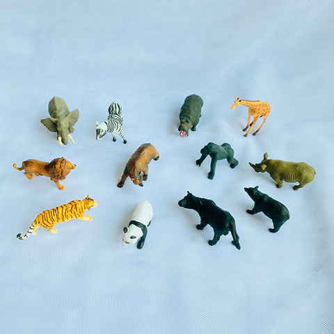 MINI FIGURINES // SAFARI ANIMALS