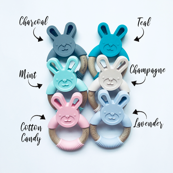 TEETHER // BUNNY - CHARCOAL