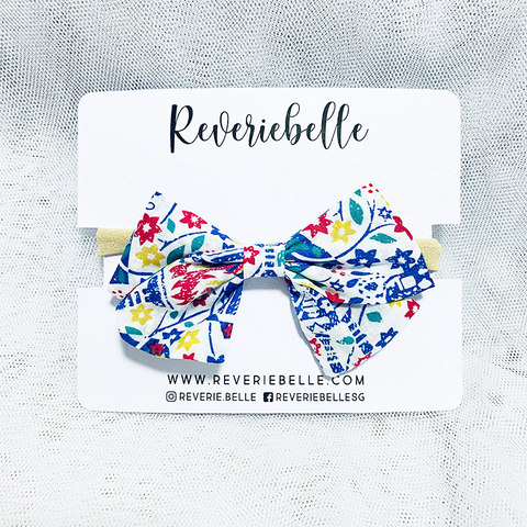 VINTAGE BOW // FLORAL