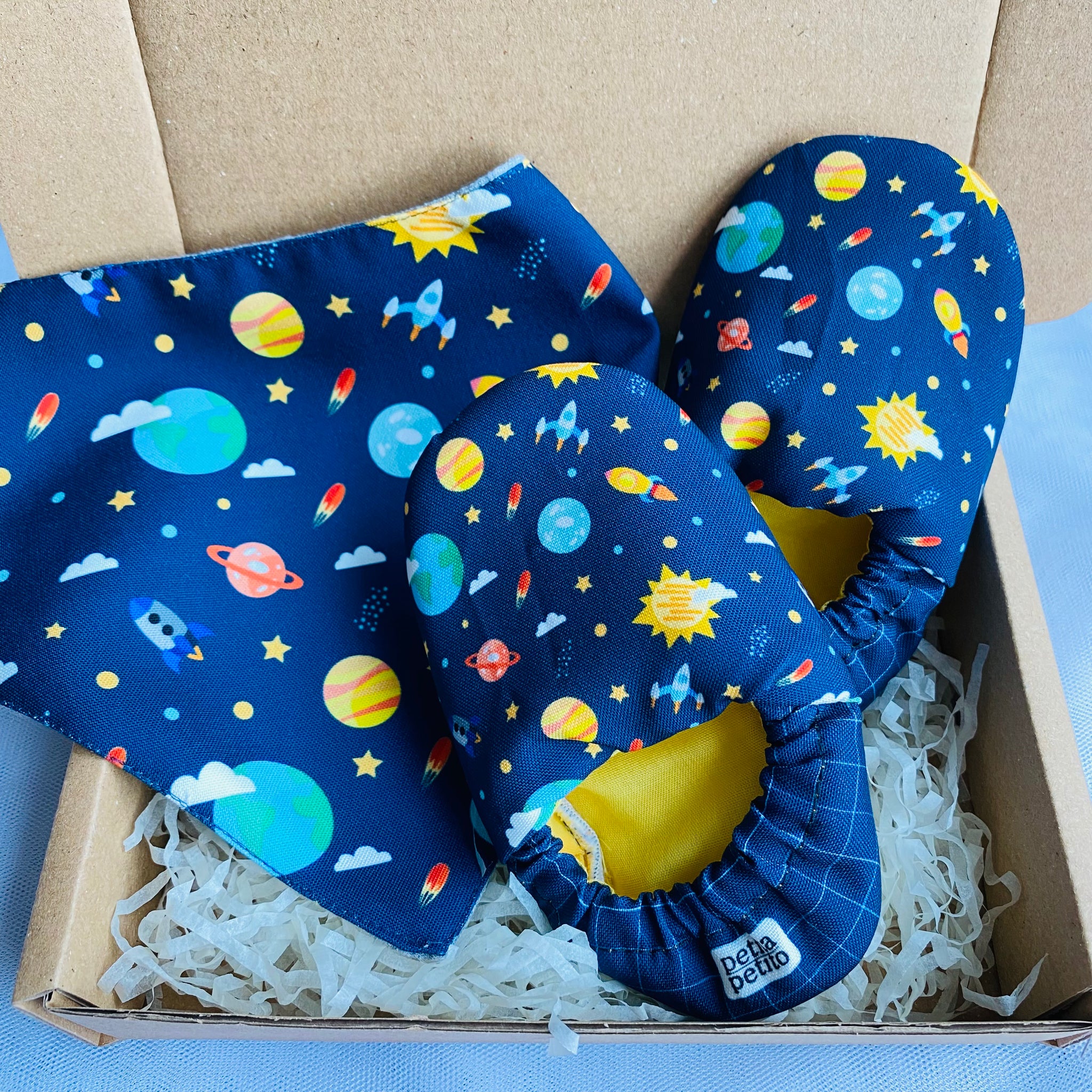 GIFT SET // OUTERSPACE (BIB x MINI SHOES)