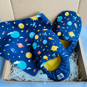 GIFT SET // OUTERSPACE (BIB x MINI SHOES)