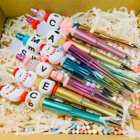 GIFTS // CUSTOM INITIAL PENS (CHRISTMAS)